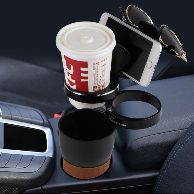 Car & Truck Drink Holder – Door-Mounted Cup, Bottle & Can Stand with ABS Rubber Grip