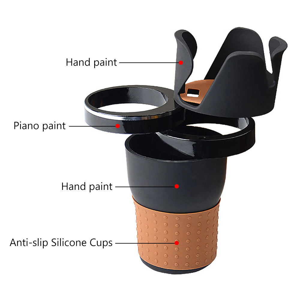 Car & Truck Drink Holder – Door-Mounted Cup, Bottle & Can Stand with ABS Rubber Grip