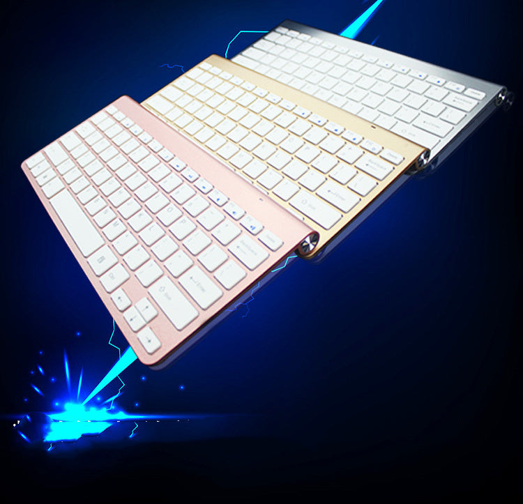 2.4G Wireless Keyboard and Mouse Combo – Portable Mini Keyboard & Mouse Set for Laptop, PC, Mac, Smart TV, and PS4