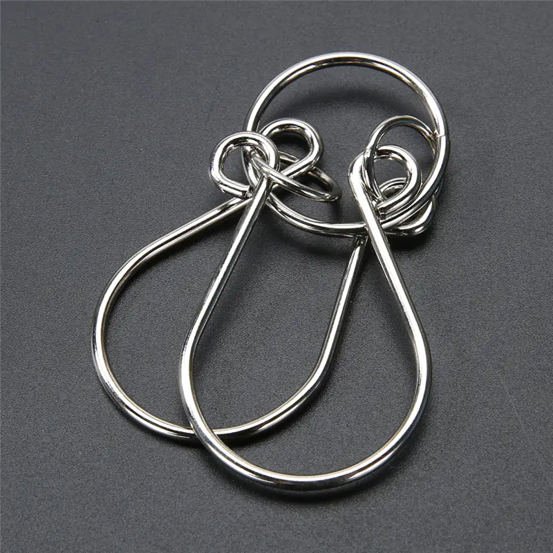 Smart Nine Rings Puzzle – Casse-Tête Métal Intelligente et Addictive